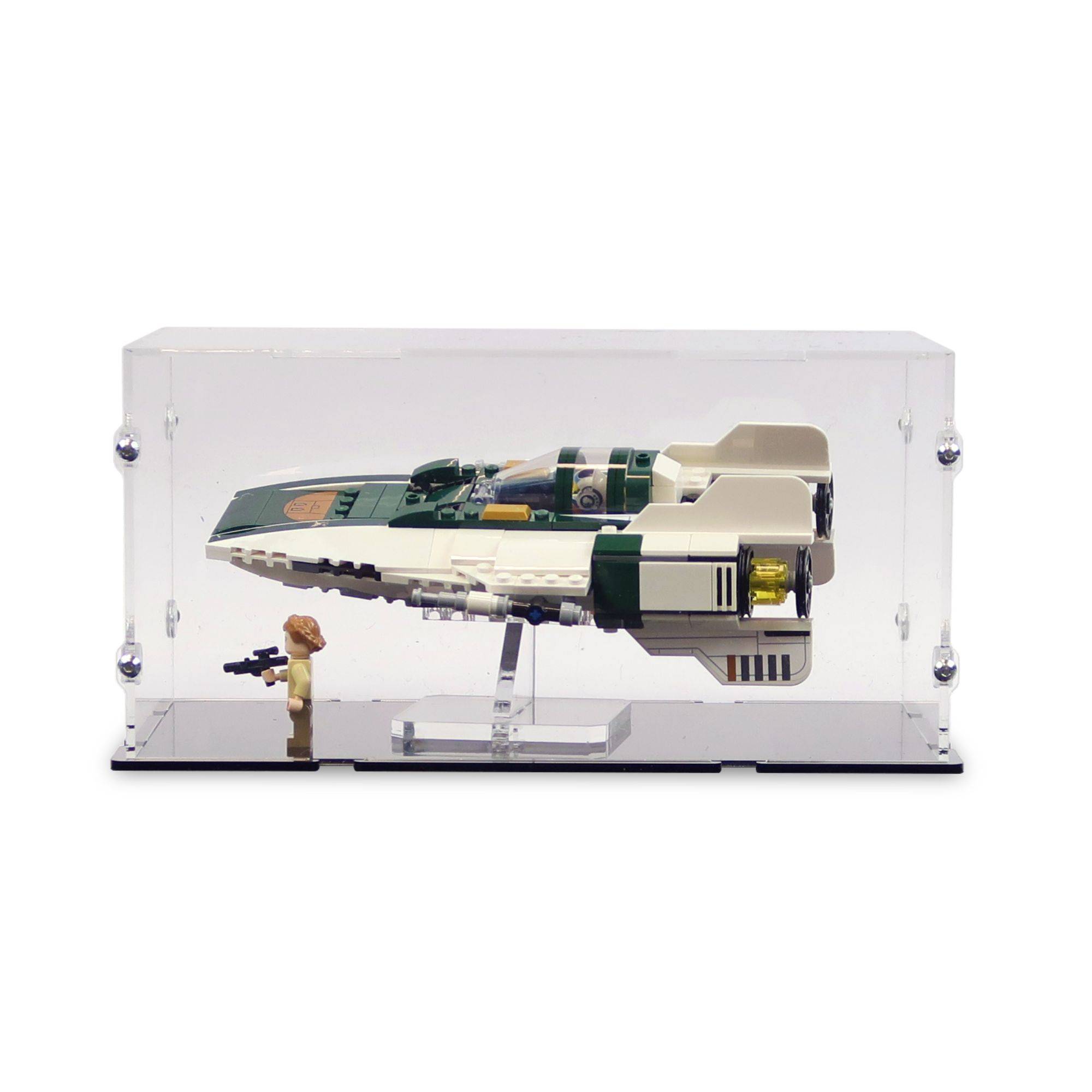 Resistance A-Wing Starfighter Display Case for LEGO 75248