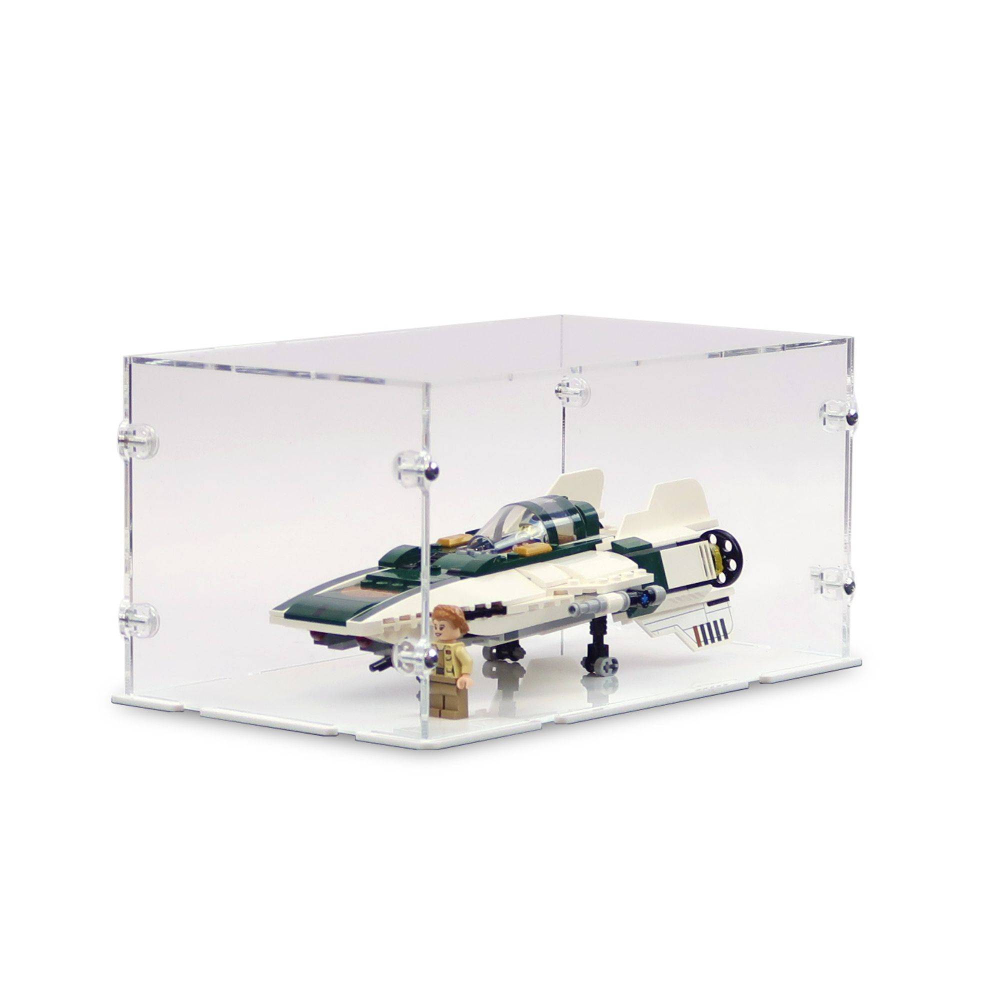 Resistance A-Wing Starfighter Display Case for LEGO 75248