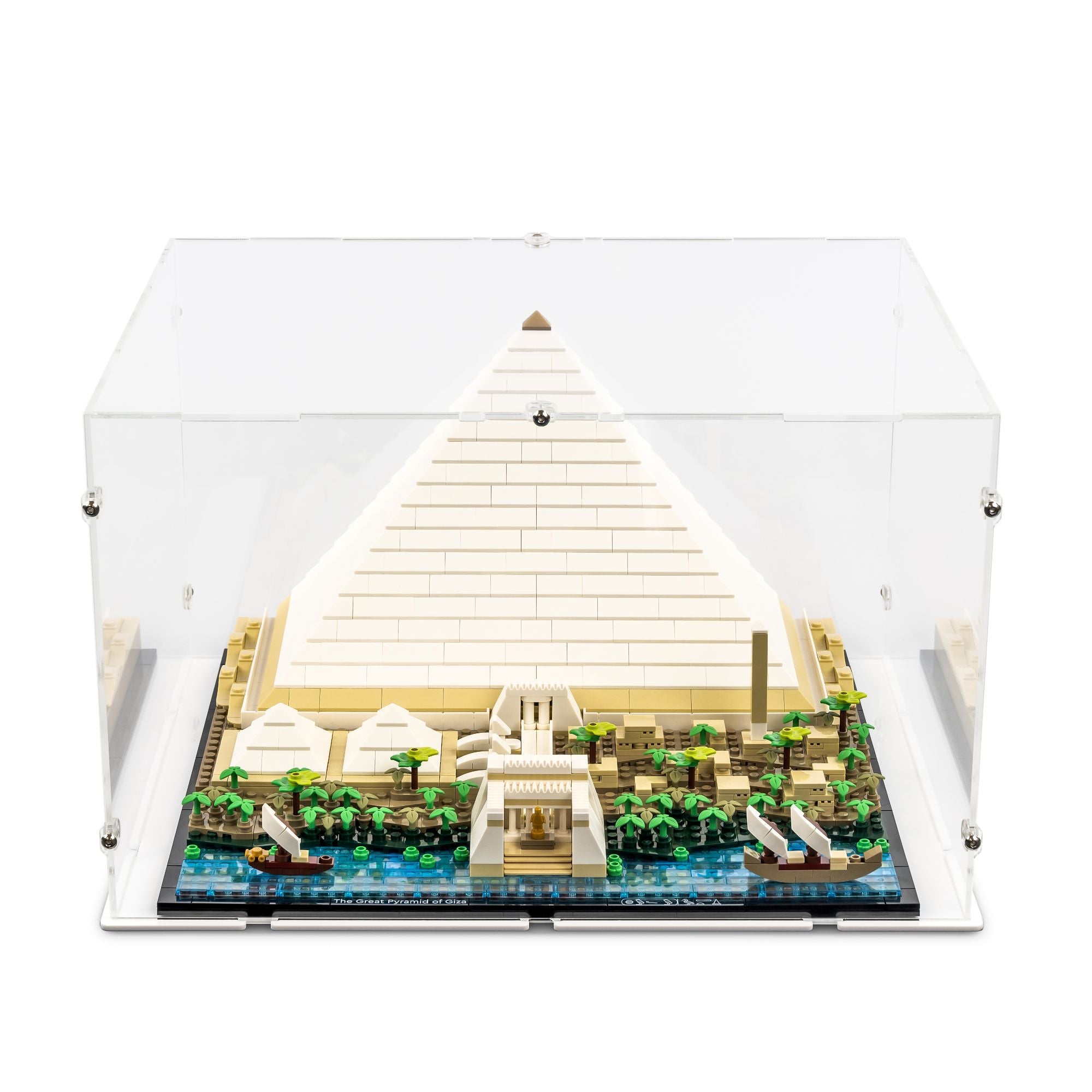 Great Pyramid of Giza Display Case for LEGO 21058