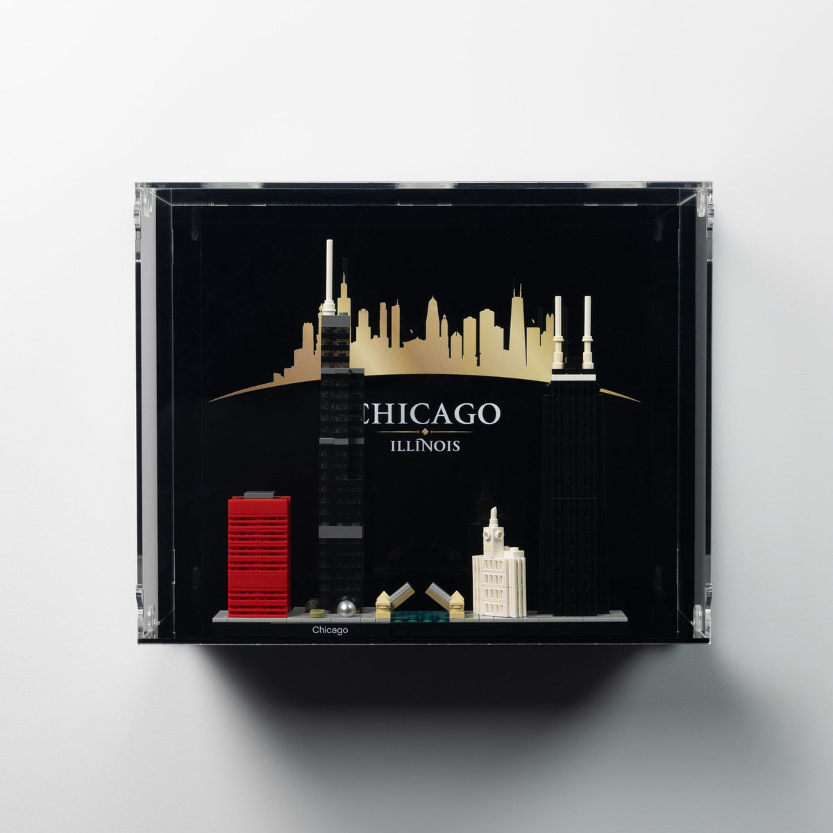 21033 Chicago Wall Mounted Display Case