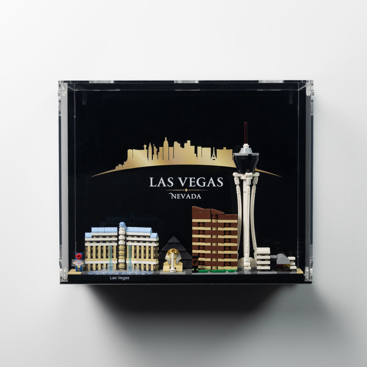 21047 Las Vegas Wall Mounted Display Case