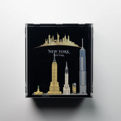 21028 New York City Wall Mounted Display Case