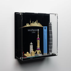 21039 Shanghai Wall Mounted Display Case
