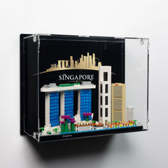 21057 Singapore Wall Mounted Display Case