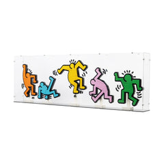 Keith Haring – Dancing Figures Display Case for LEGO 31216