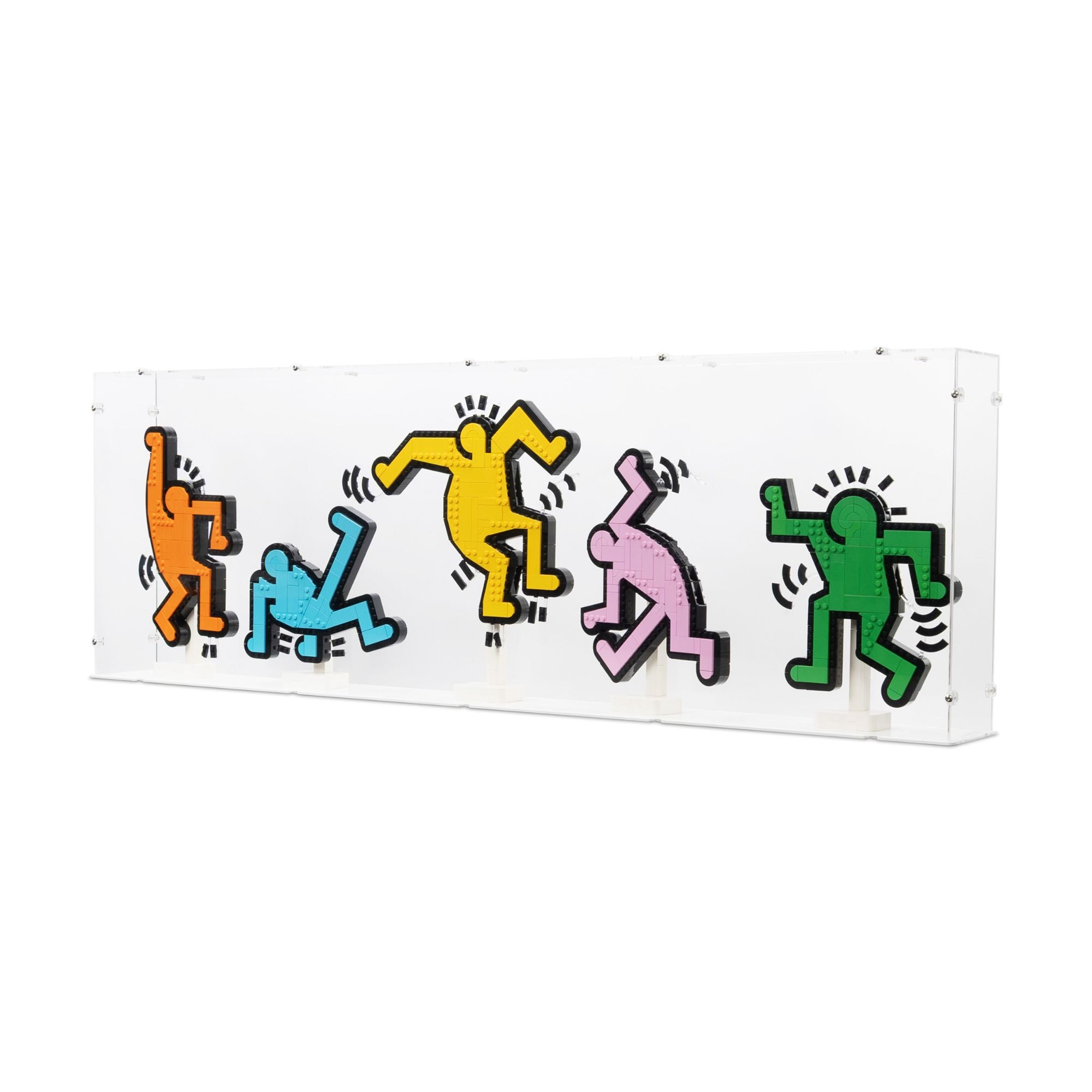 Keith Haring – Dancing Figures Display Case for LEGO 31216