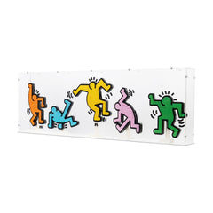 Keith Haring – Dancing Figures Display Case for LEGO 31216