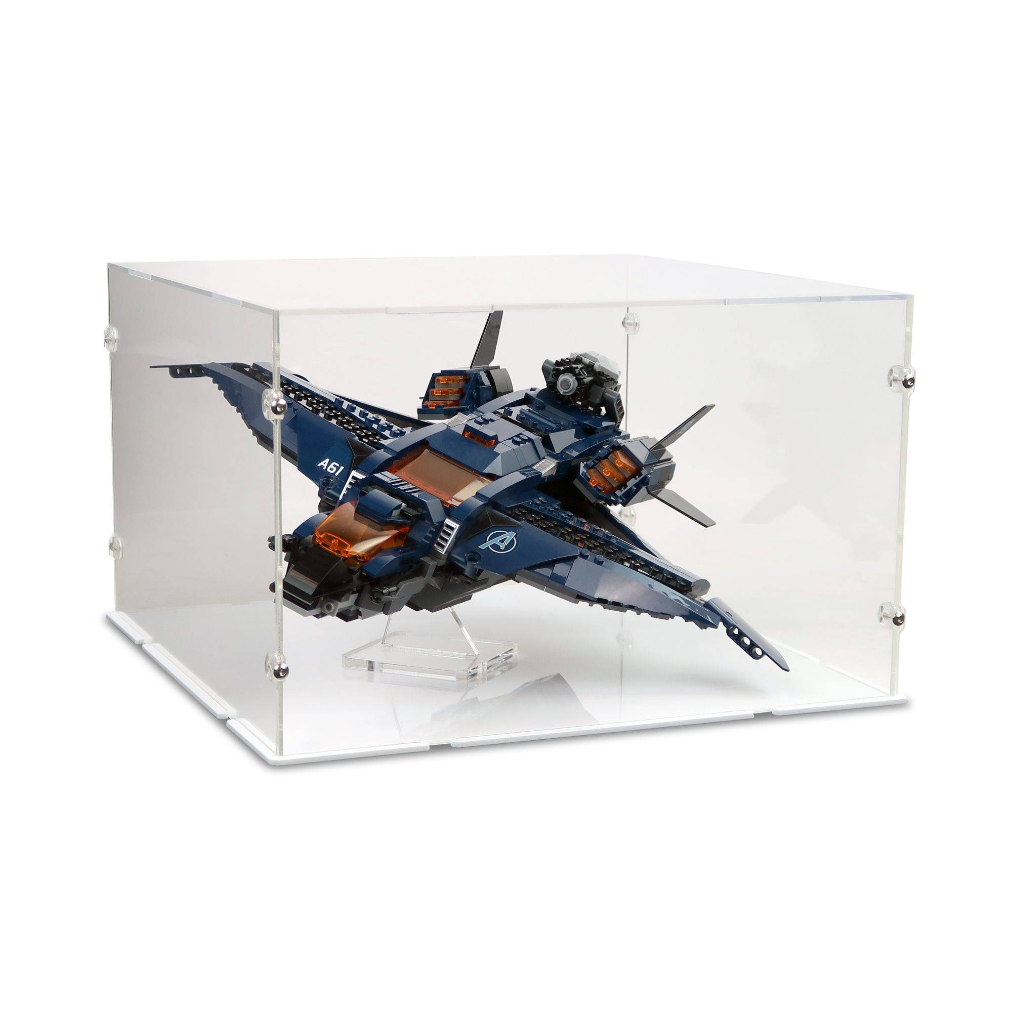 Avengers Ultimate Quinjet Display Case & Stand for LEGO 76126