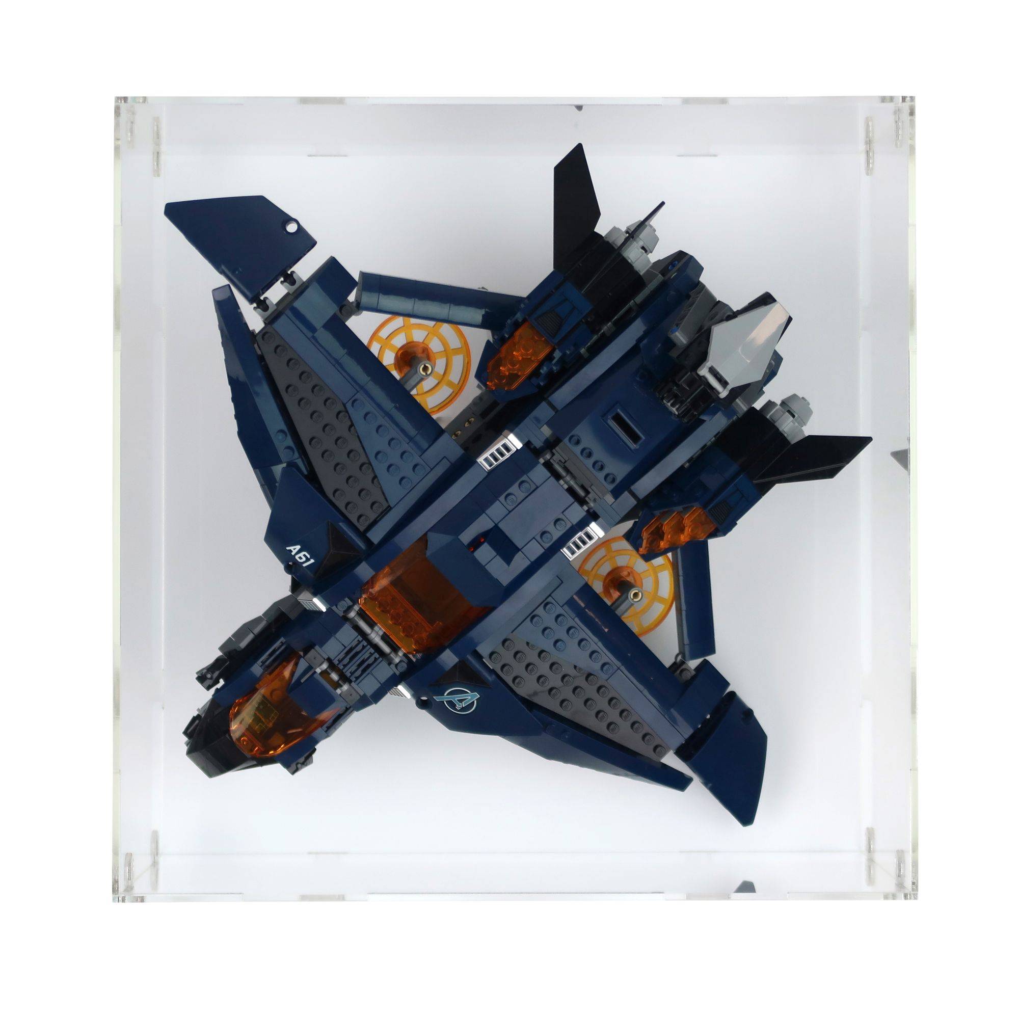 Avengers Ultimate Quinjet Display Case & Stand for LEGO 76126