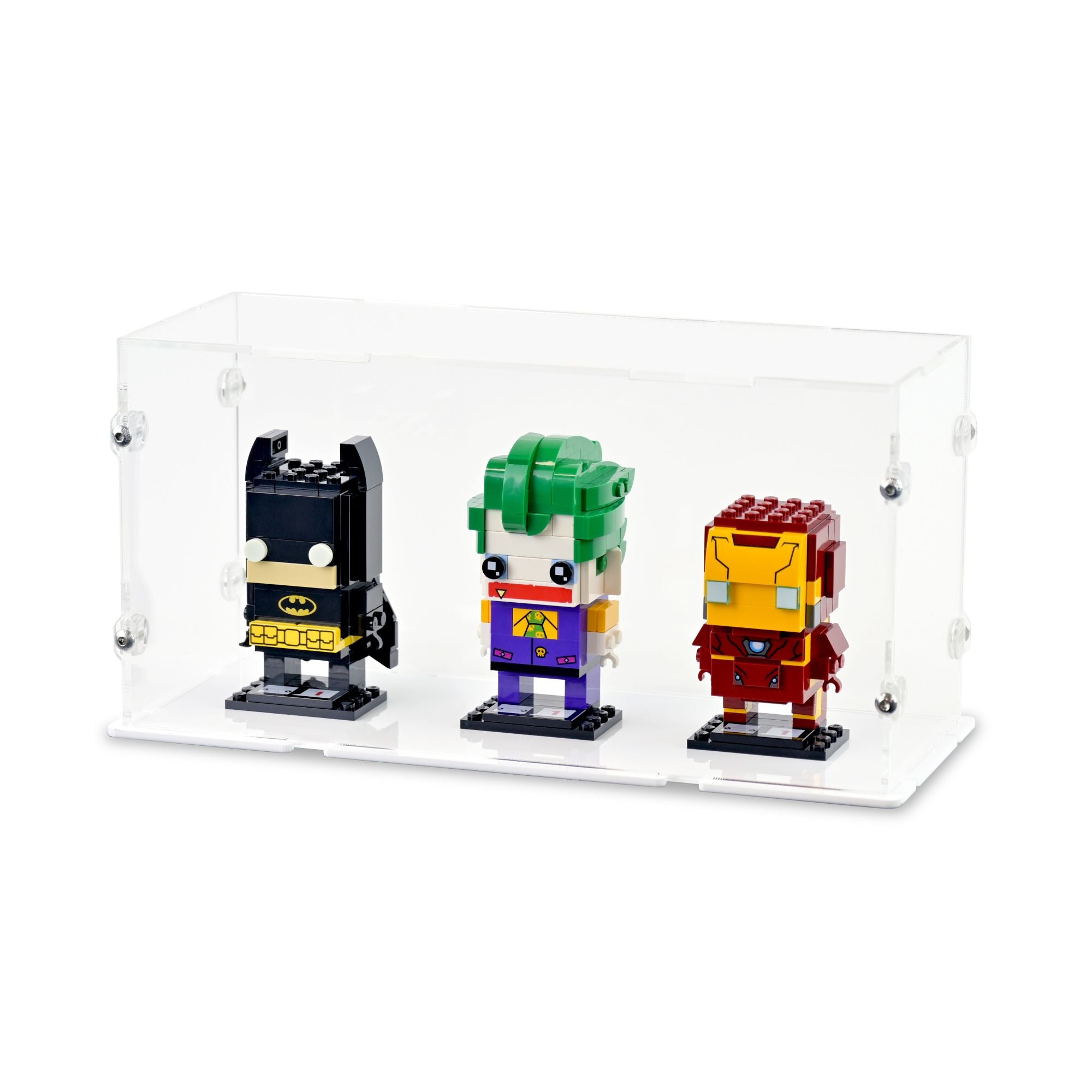 Display Case for 3x LEGO Brickheadz