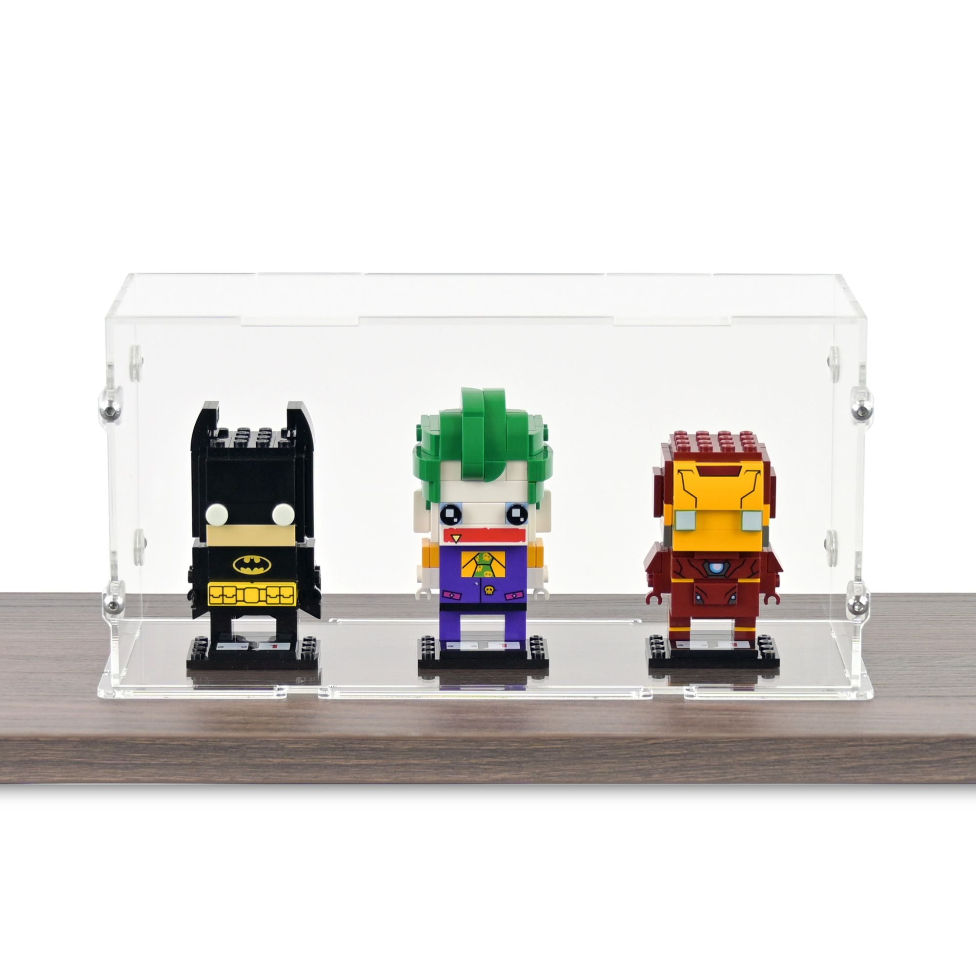 Display Case for 3x LEGO Brickheadz