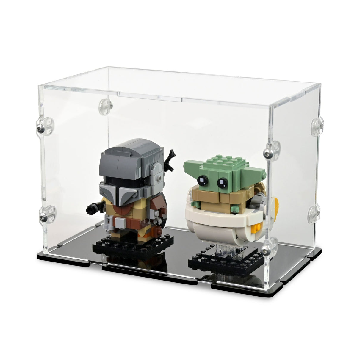 Display Case for 2x LEGO Brickheadz