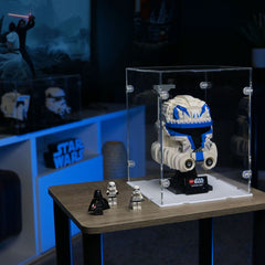 Captain Rex Helmet Display Case for LEGO 75349