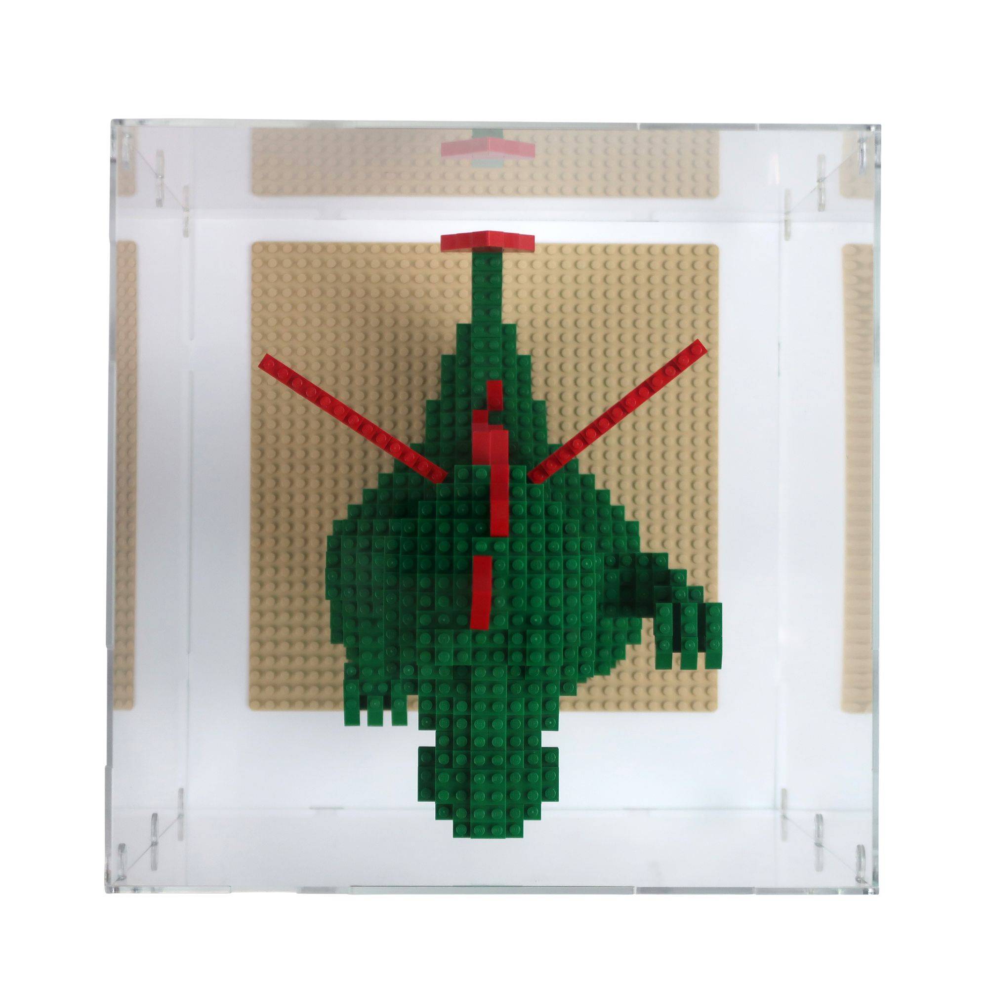 Dragon Sculpture Display Case for LEGO 3724