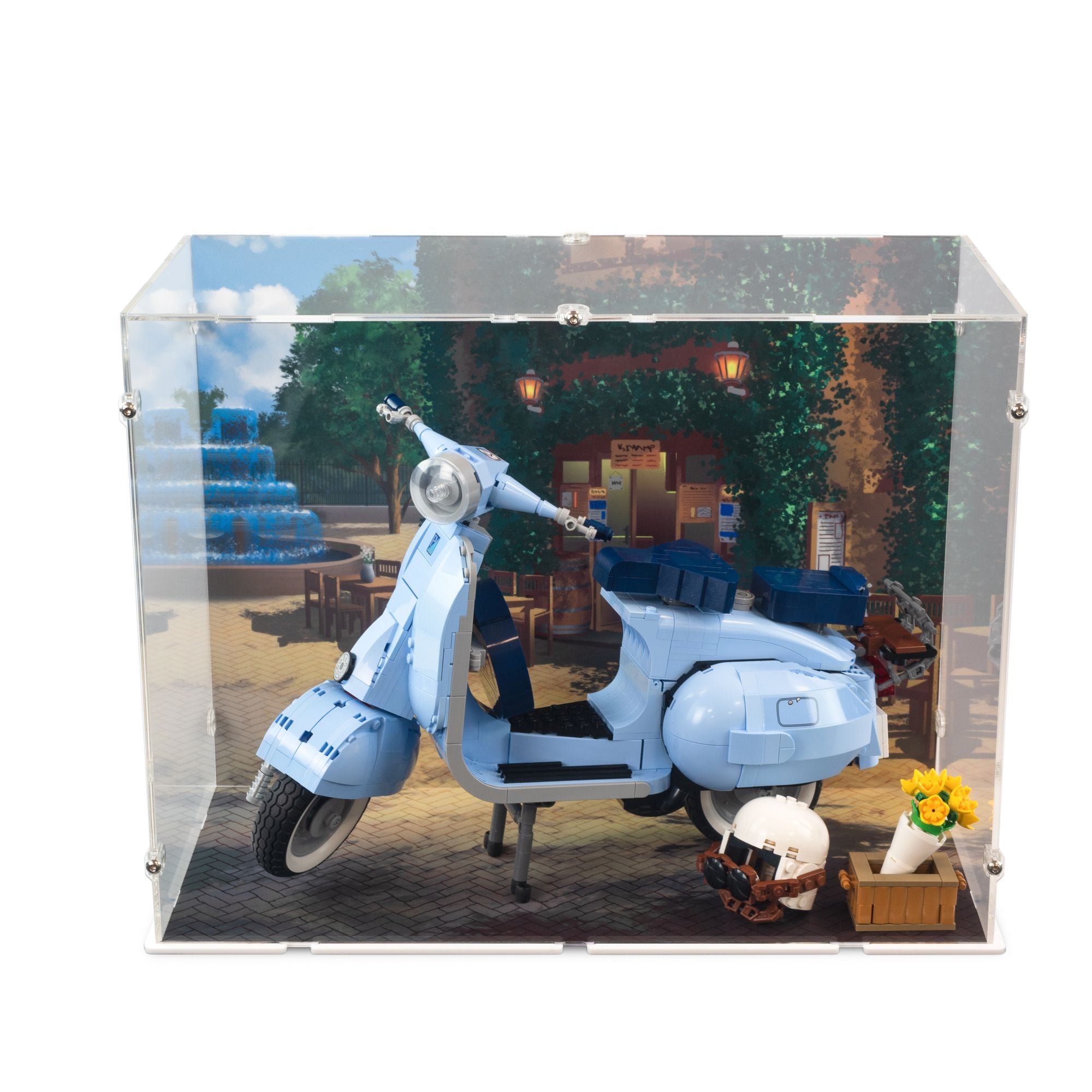 Vespa 125 Display Case for LEGO 10298