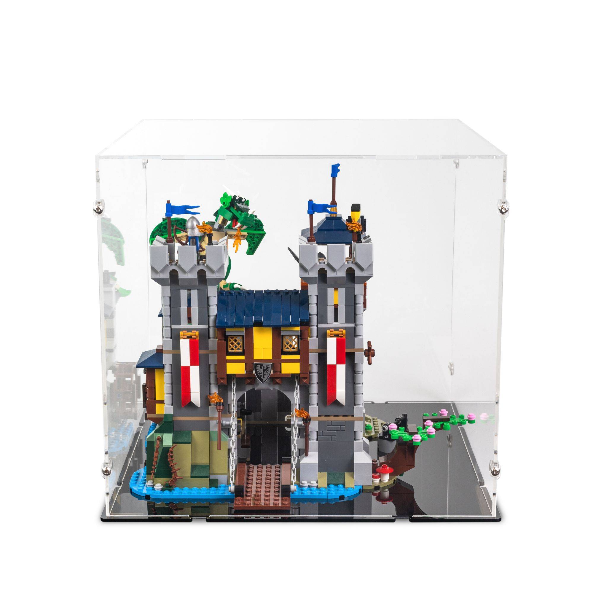 Medieval Castle Display Case for LEGO 31120
