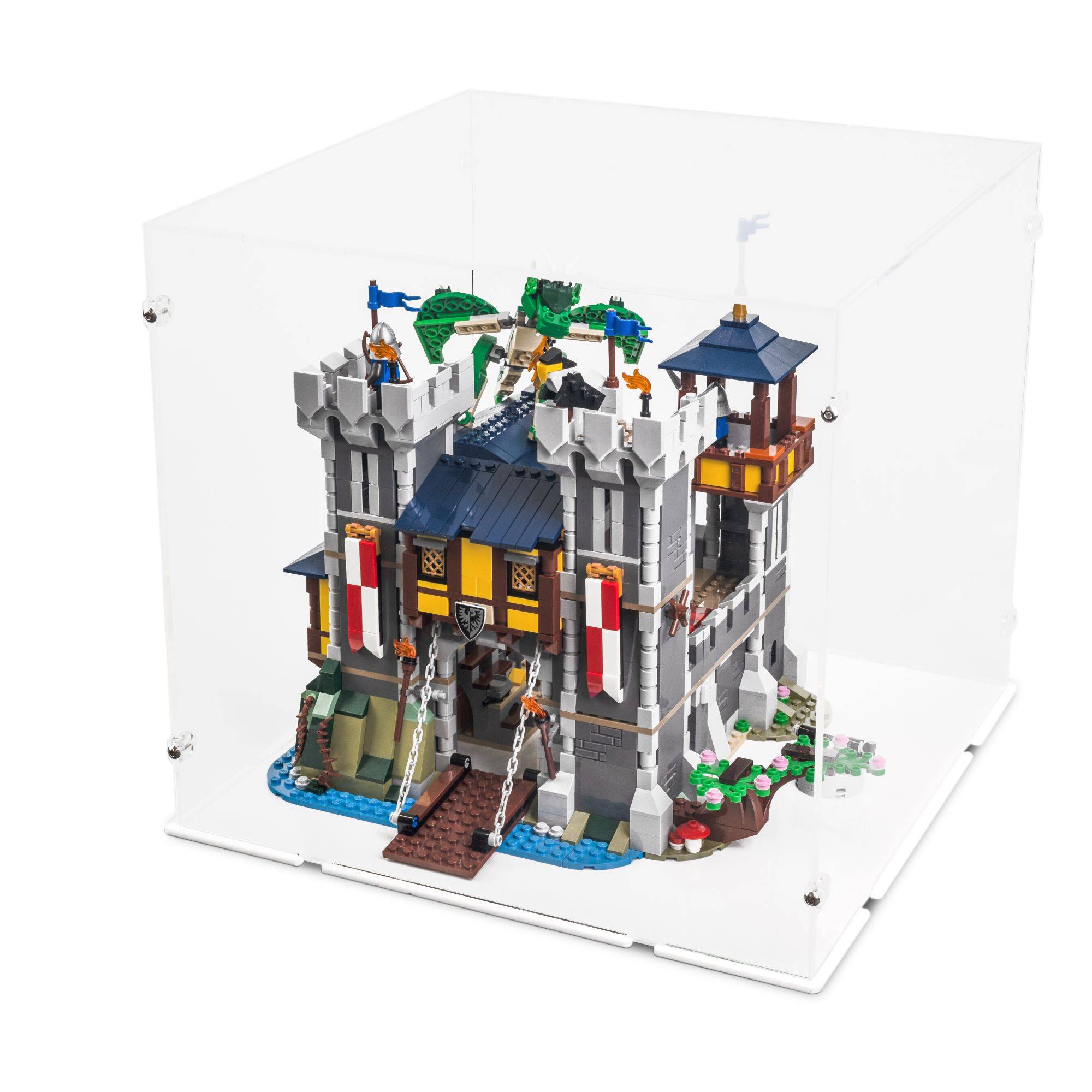 Medieval Castle Display Case for LEGO 31120