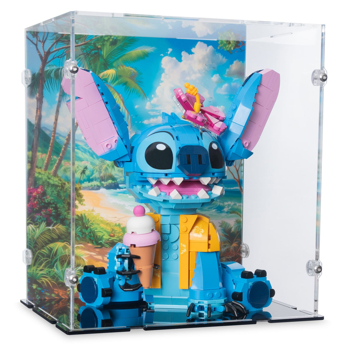 Disney Stitch Display Case for LEGO 43249