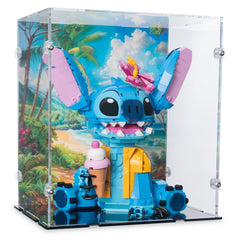 Disney Stitch Display Case for LEGO 43249