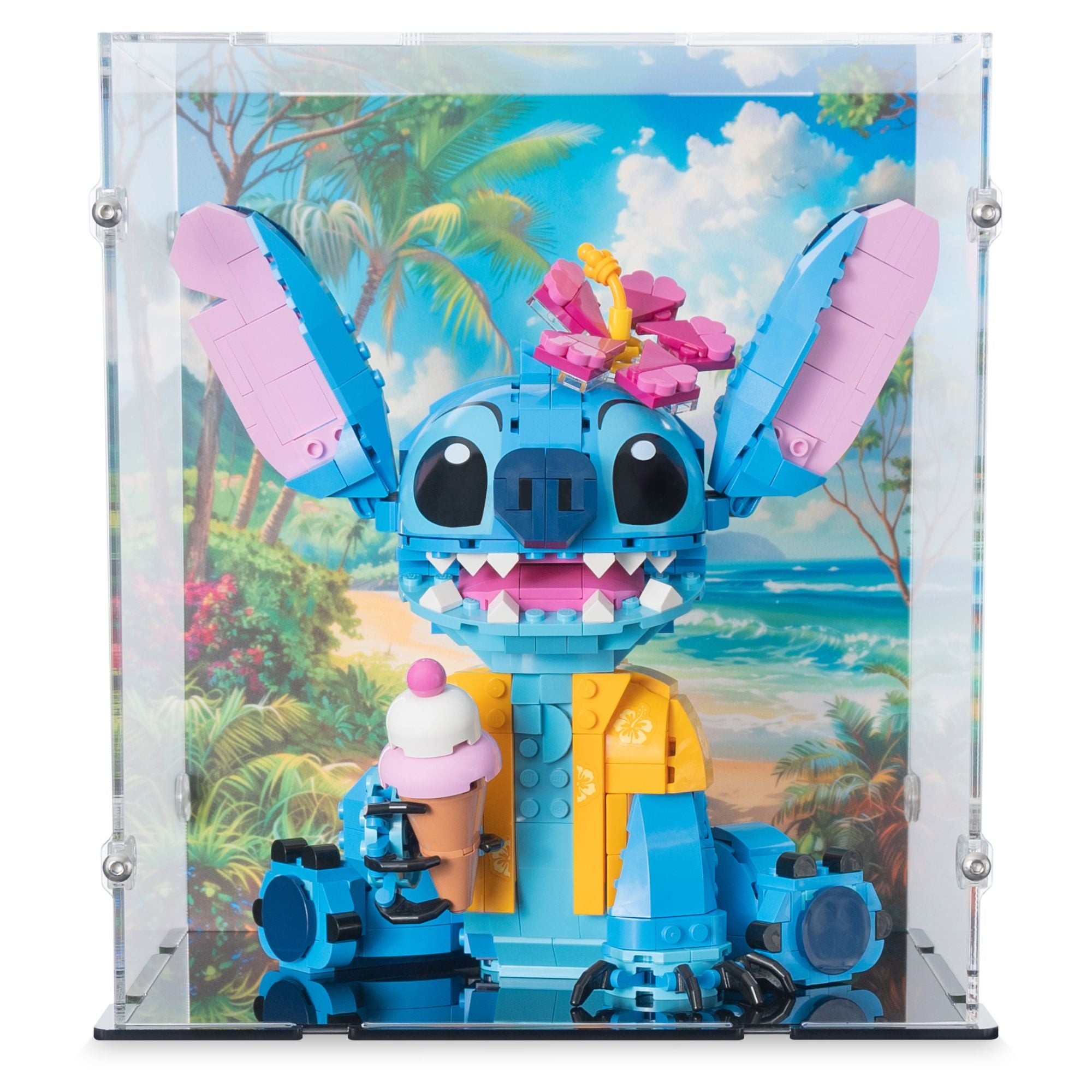 Disney Stitch Display Case for LEGO 43249