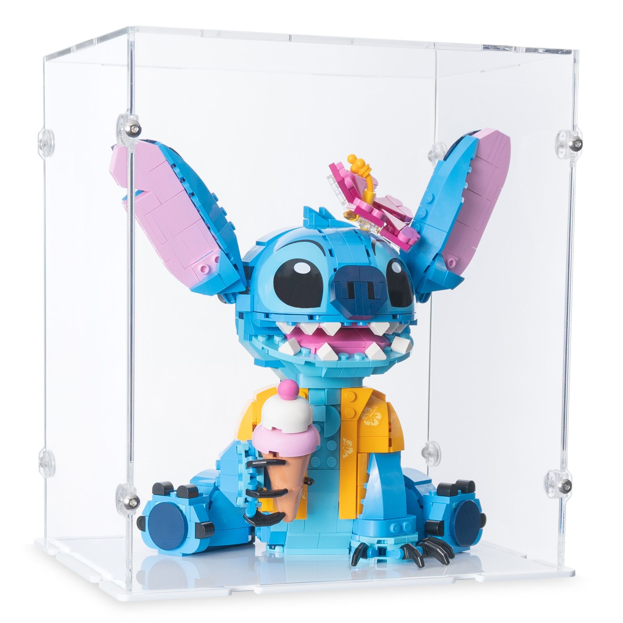 Disney Stitch Display Case for LEGO 43249