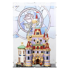 Disney Beauty and the Beast Castle Display Case for LEGO 43263