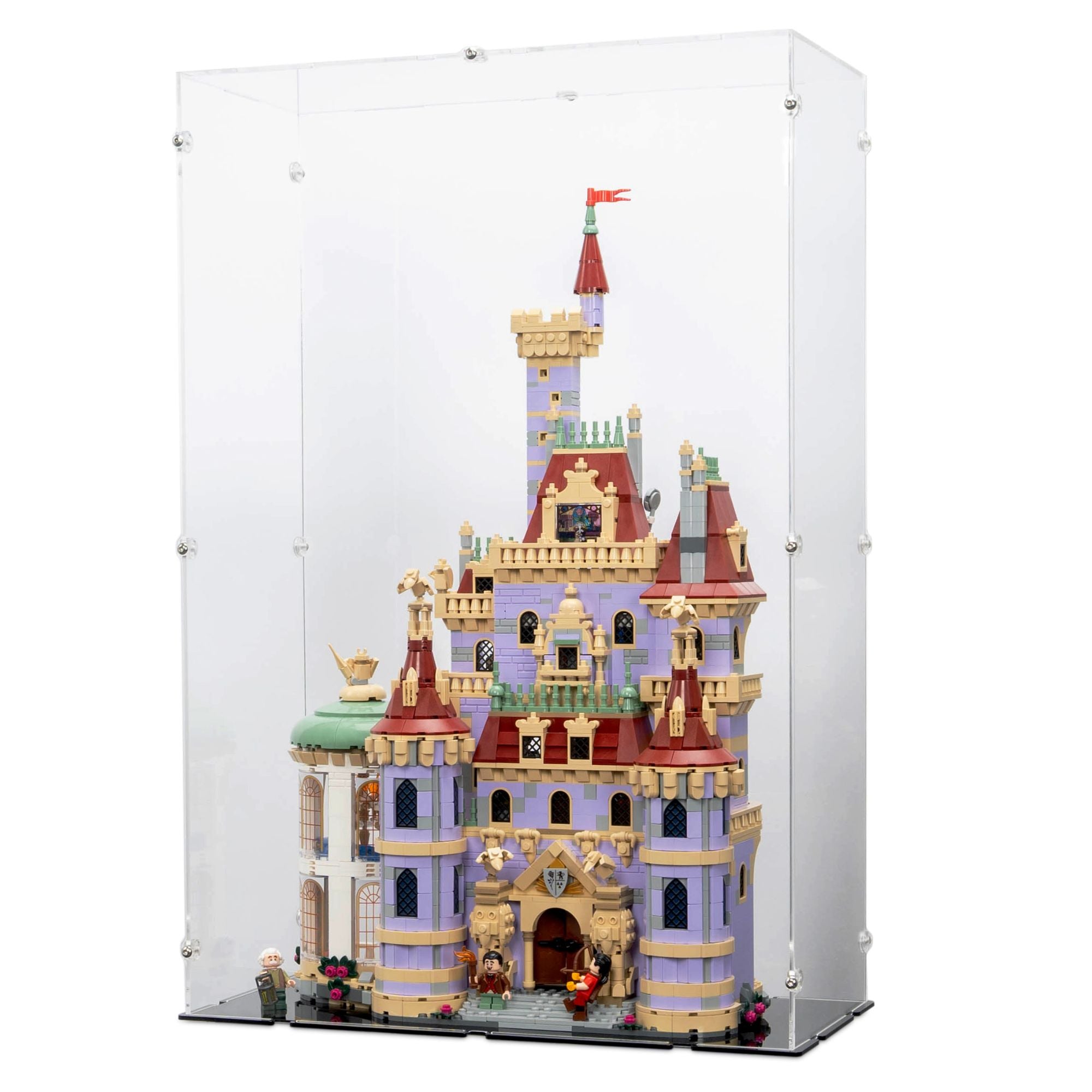 Disney Beauty and the Beast Castle Display Case for LEGO 43263