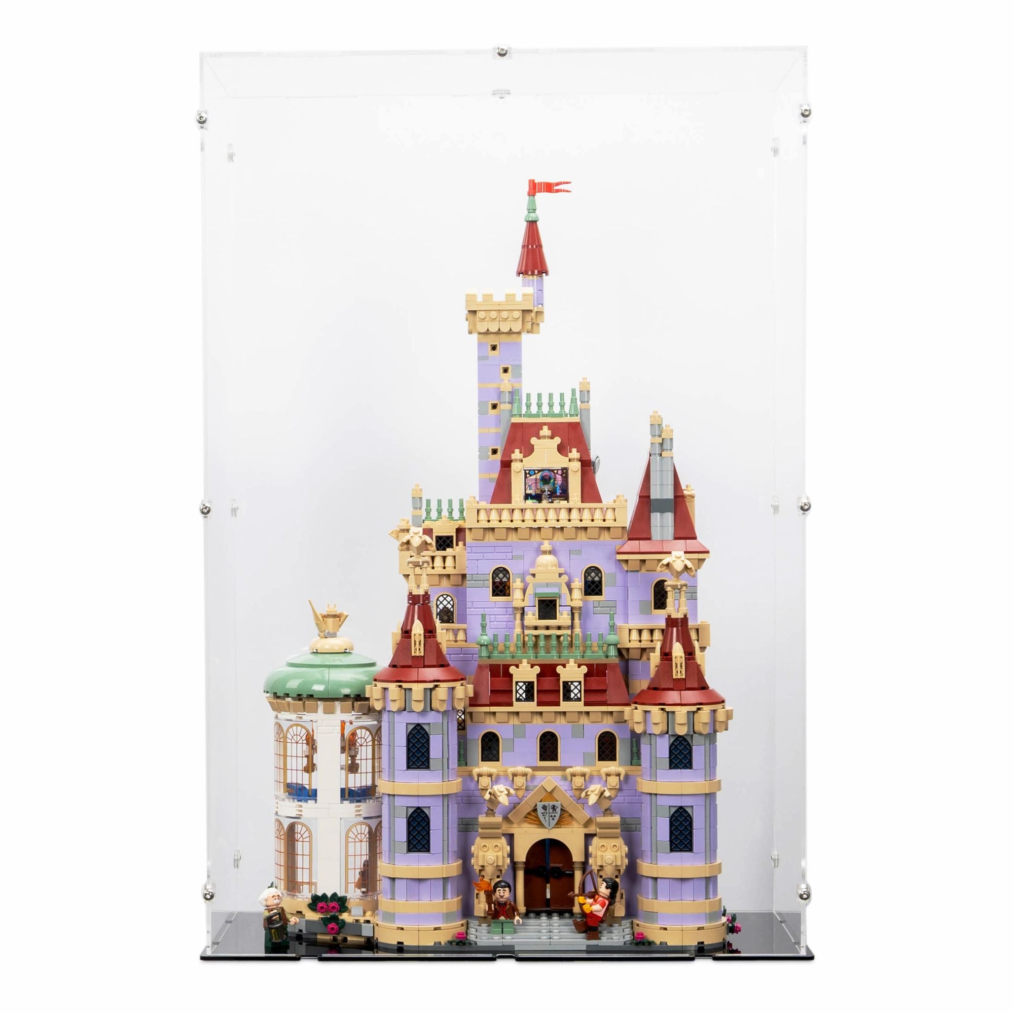 Disney Beauty and the Beast Castle Display Case for LEGO 43263