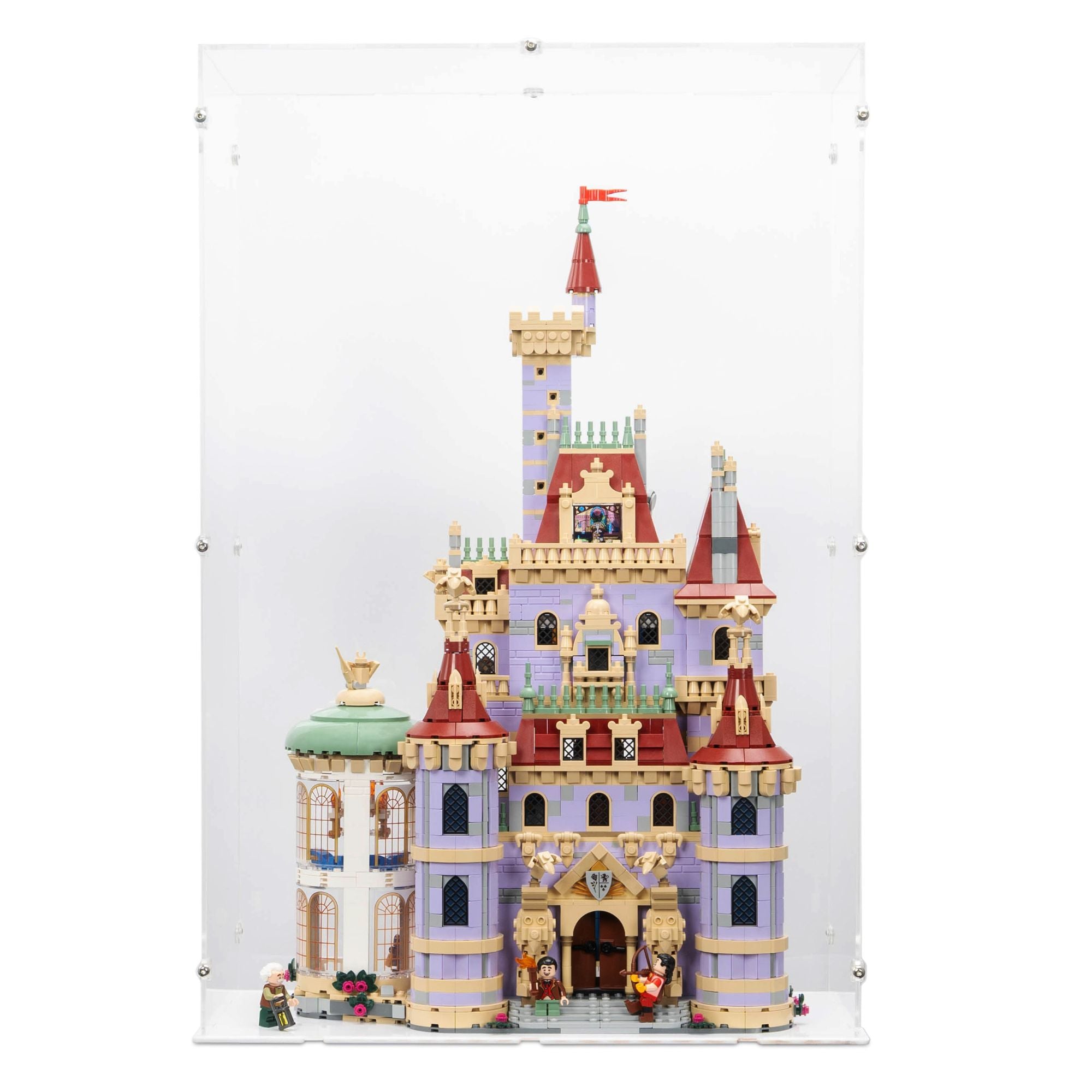 Disney Beauty and the Beast Castle Display Case for LEGO 43263