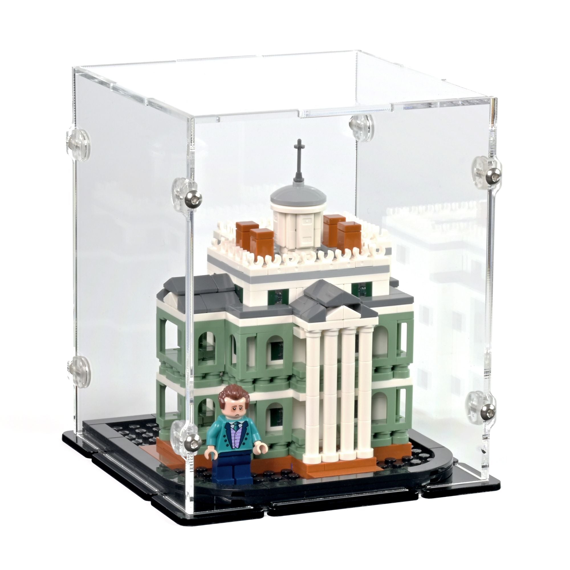 Mini Disney The Haunted Mansion Display Case for LEGO 40521