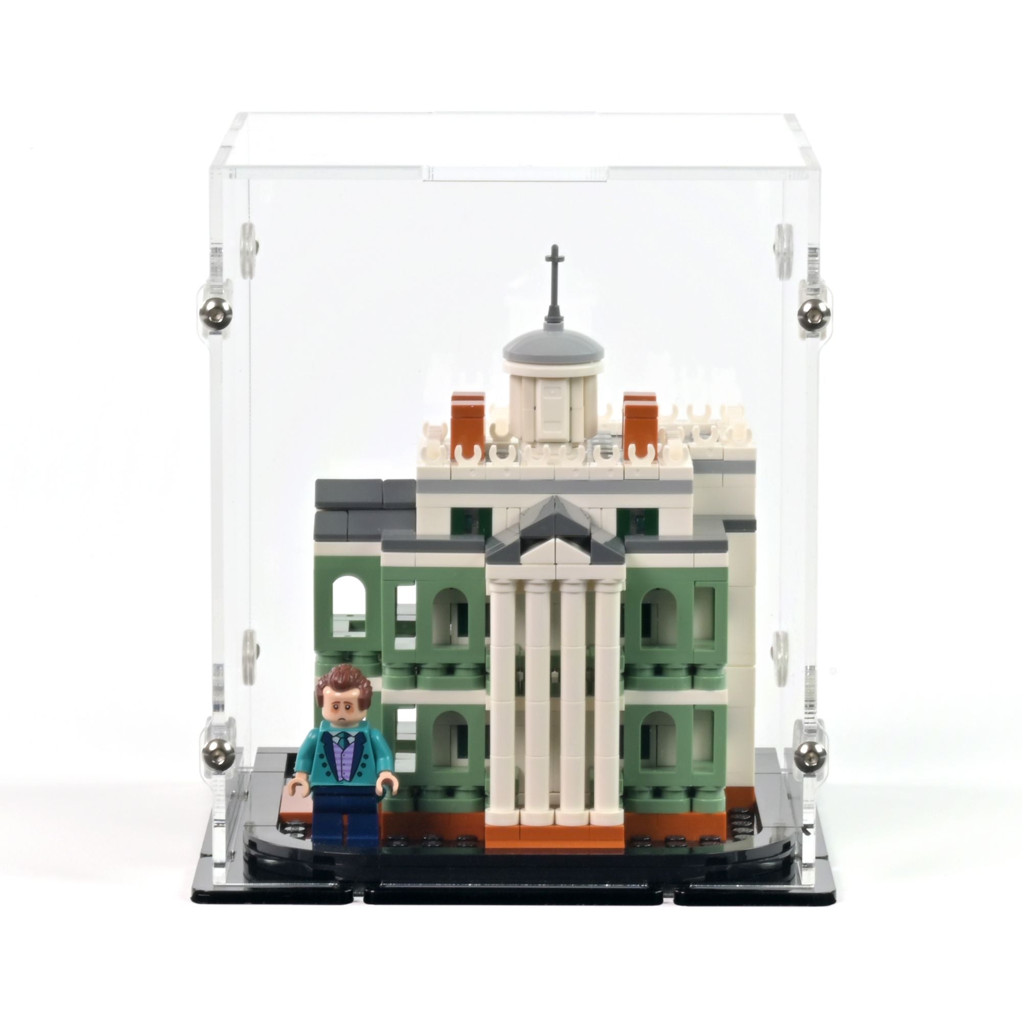 Mini Disney The Haunted Mansion Display Case for LEGO 40521