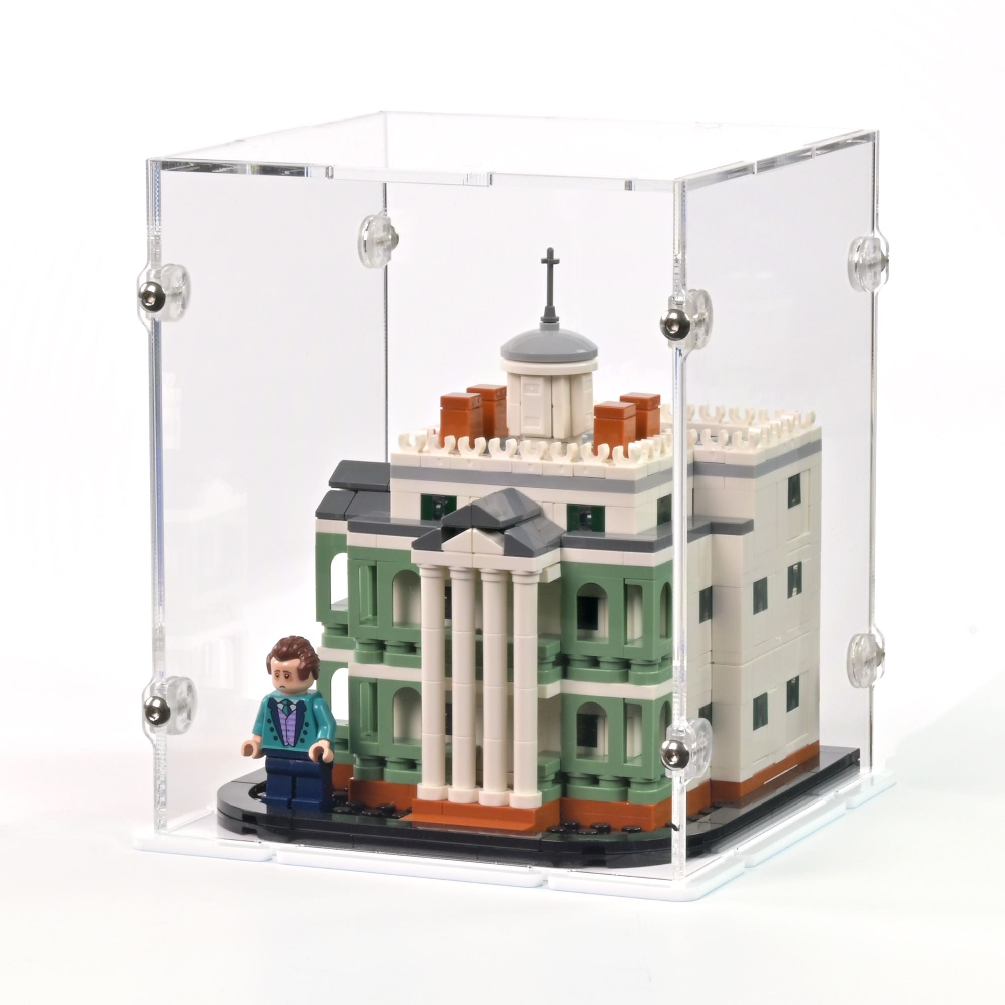 Mini Disney The Haunted Mansion Display Case for LEGO 40521