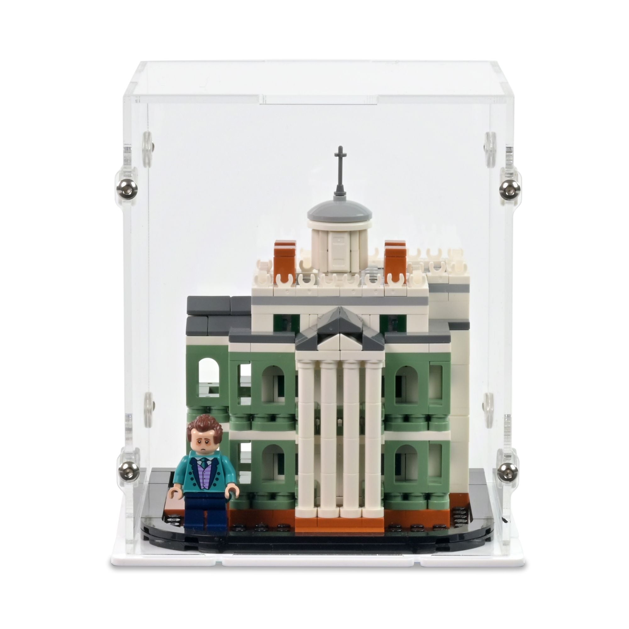 Mini Disney The Haunted Mansion Display Case for LEGO 40521