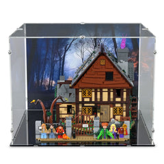 Disney Hocus Pocus The Sanderson Sisters' Cottage Display Case for LEGO 21341