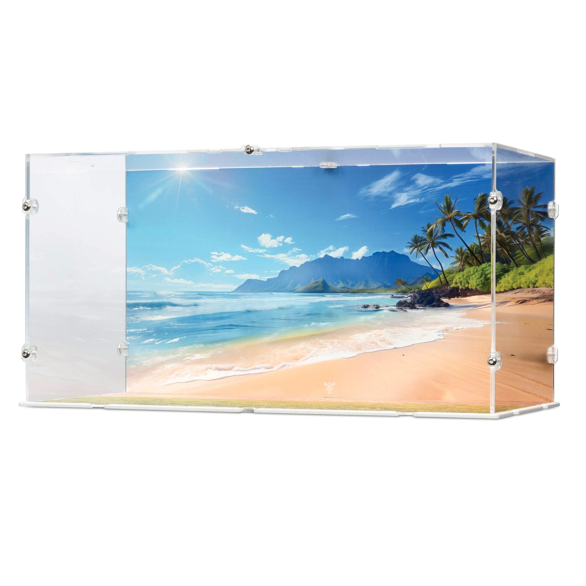 Disney Lilo and Stitch Beach House Display Case for LEGO 43268