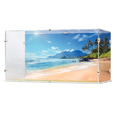 Disney Lilo and Stitch Beach House Display Case for LEGO 43268