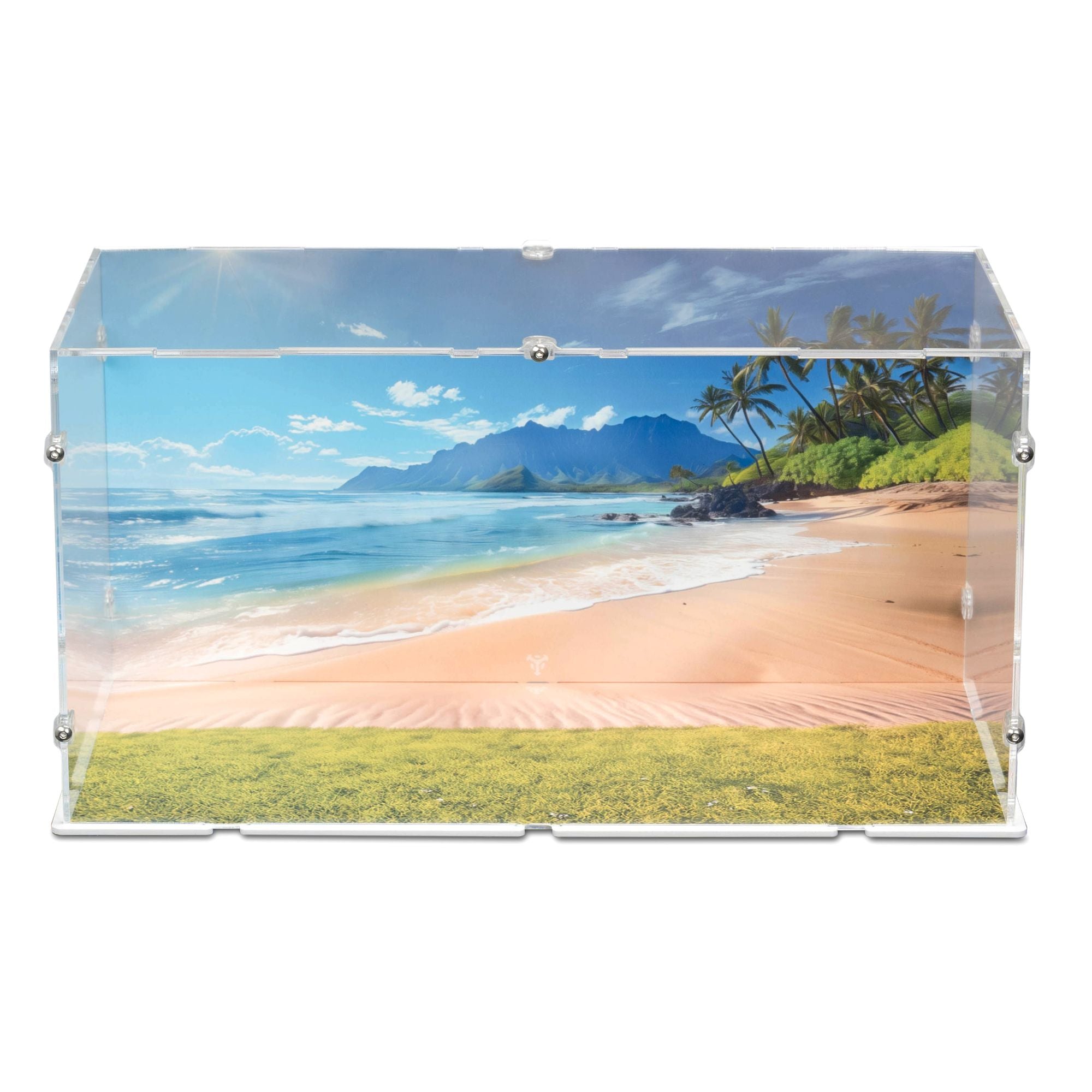 Disney Lilo and Stitch Beach House Display Case for LEGO 43268