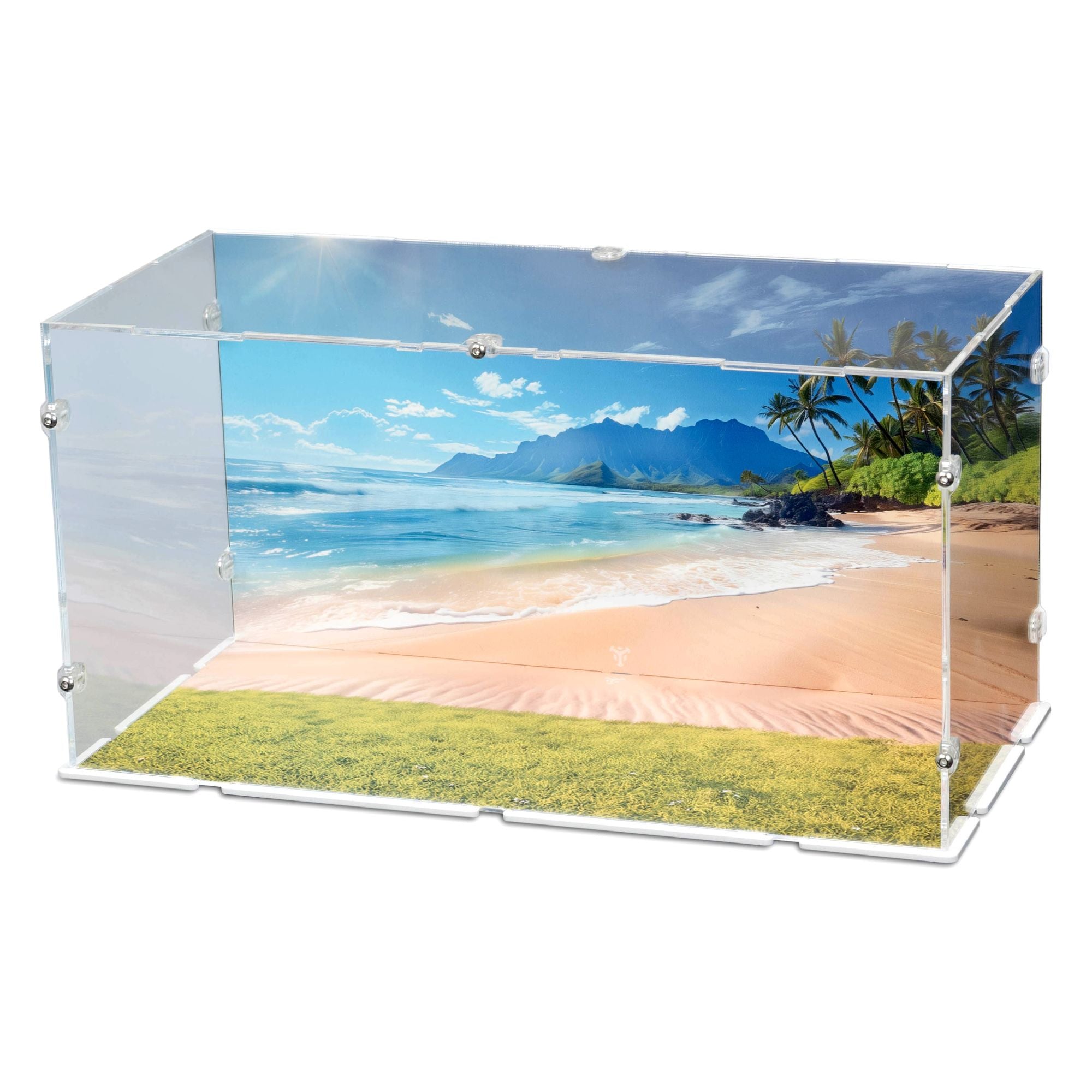 Disney Lilo and Stitch Beach House Display Case for LEGO 43268