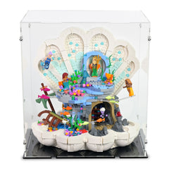 Little Mermaid Royal Clamshell Display Case for LEGO 43225
