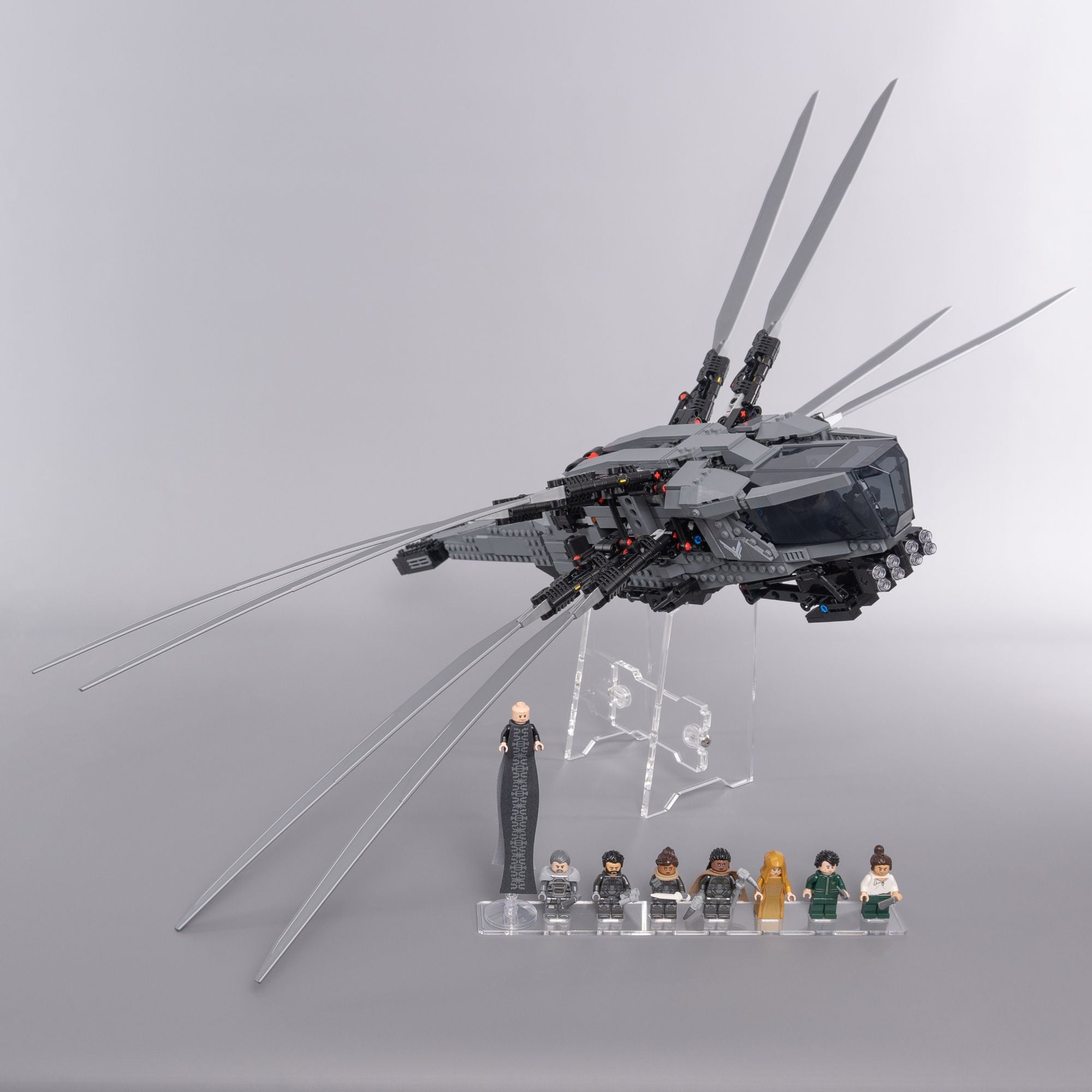 Angled Display Stand for LEGO 10327 Dune Atreides Royal Ornithopter