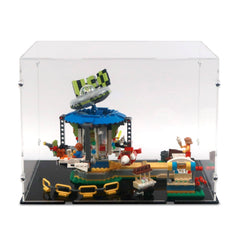 Fairground Carousel Display Case for LEGO 31095