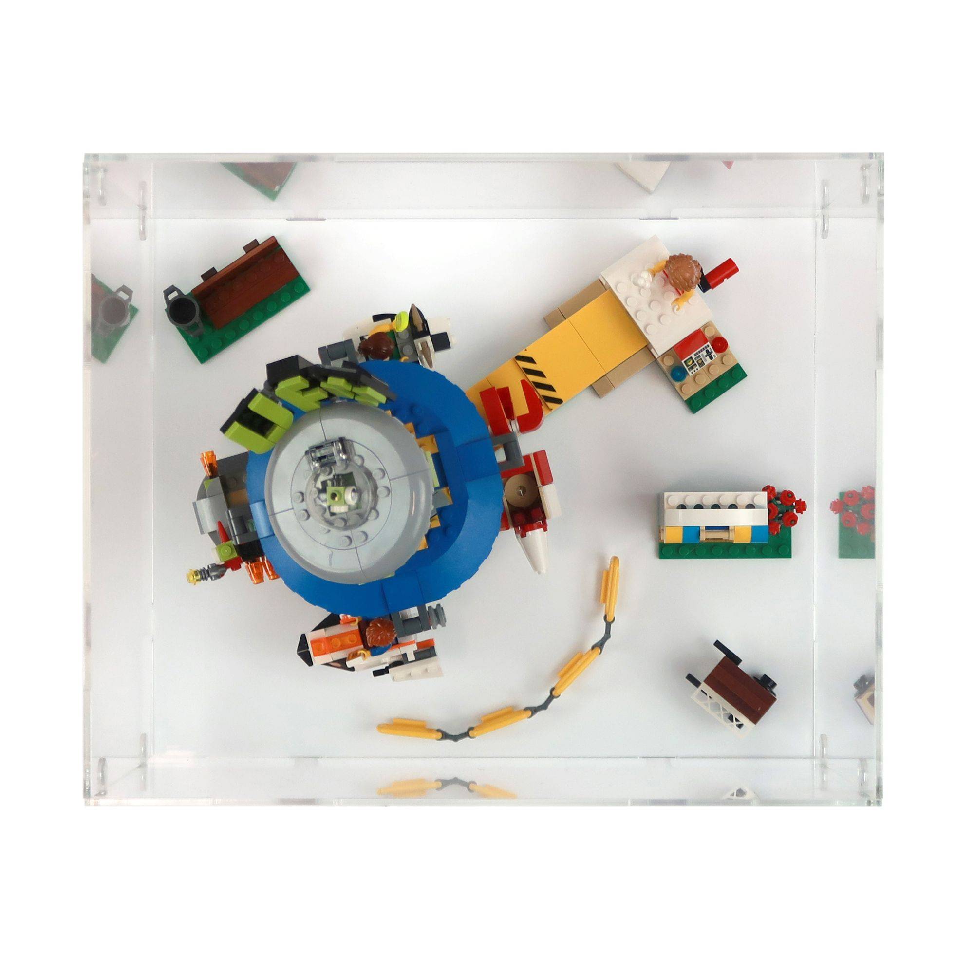 Fairground Carousel Display Case for LEGO 31095