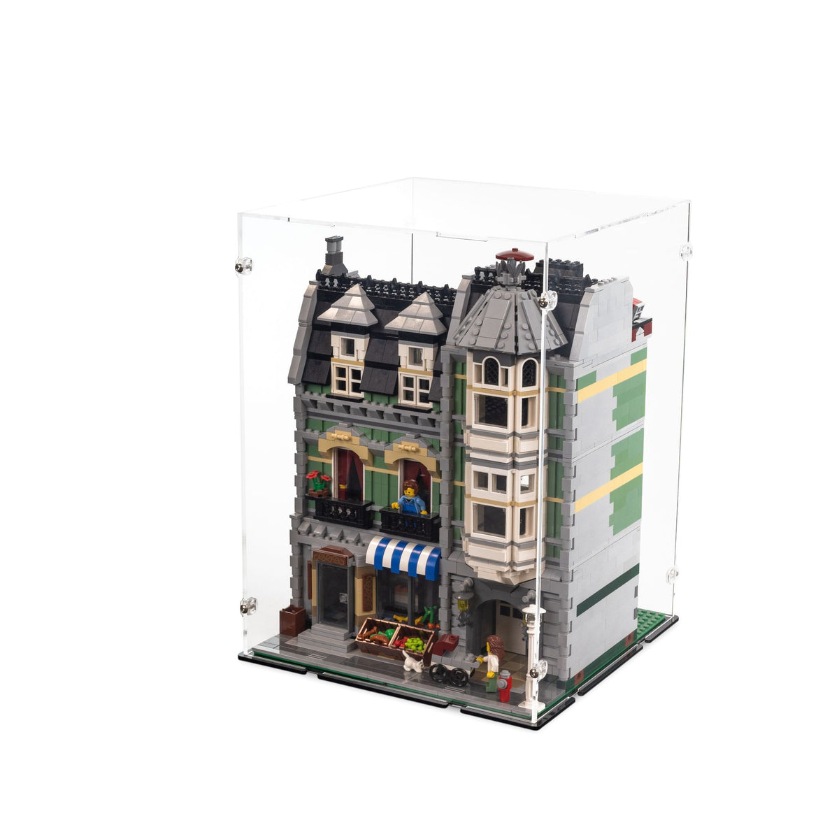 Green Grocer Display Case for LEGO 10185