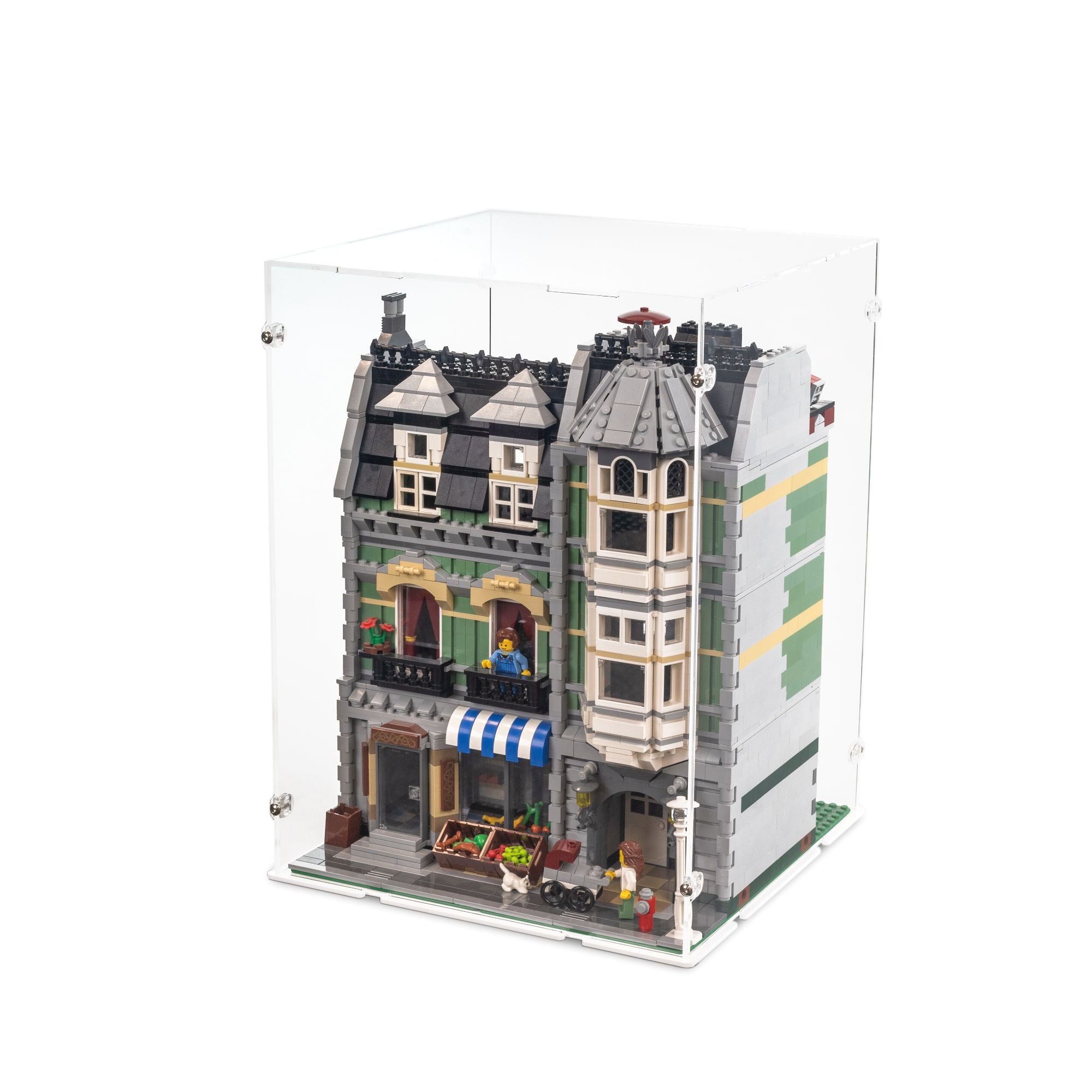 Green Grocer Display Case for LEGO 10185