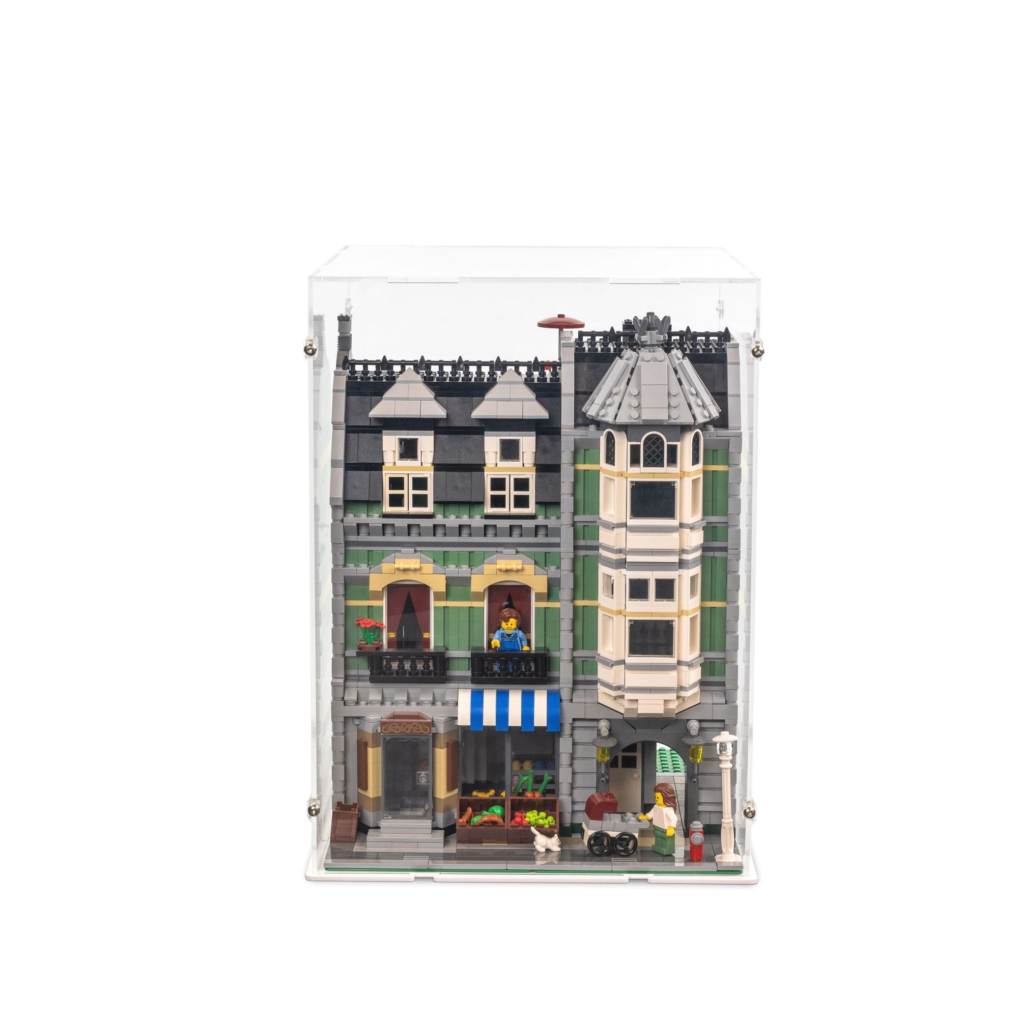 Green Grocer Display Case for LEGO 10185