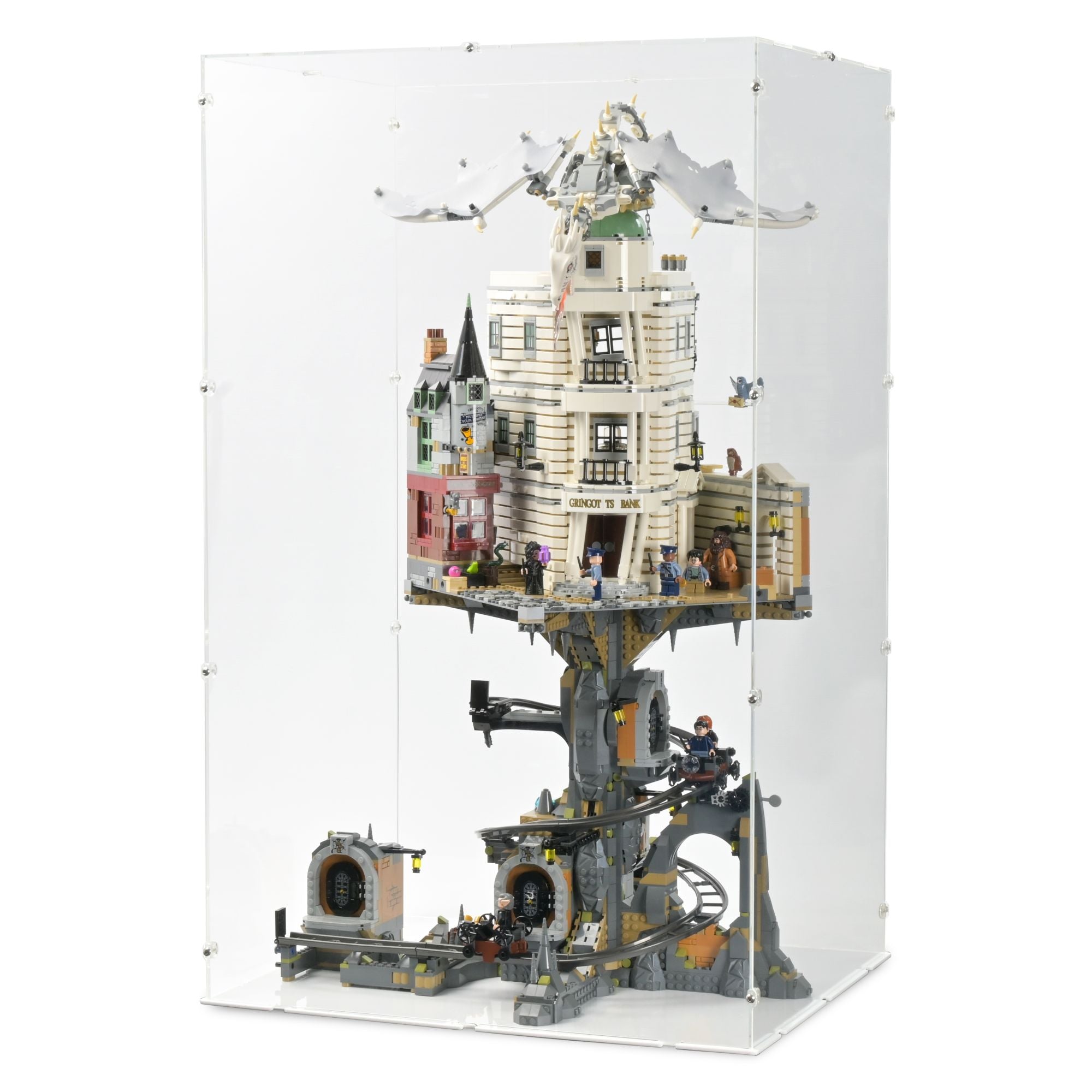 Gringotts Bank & Vault Display Case for LEGO 76417/40598