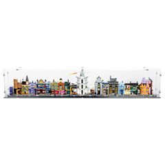 Diagon Alley Wizarding Shops Display Case for LEGO 76444