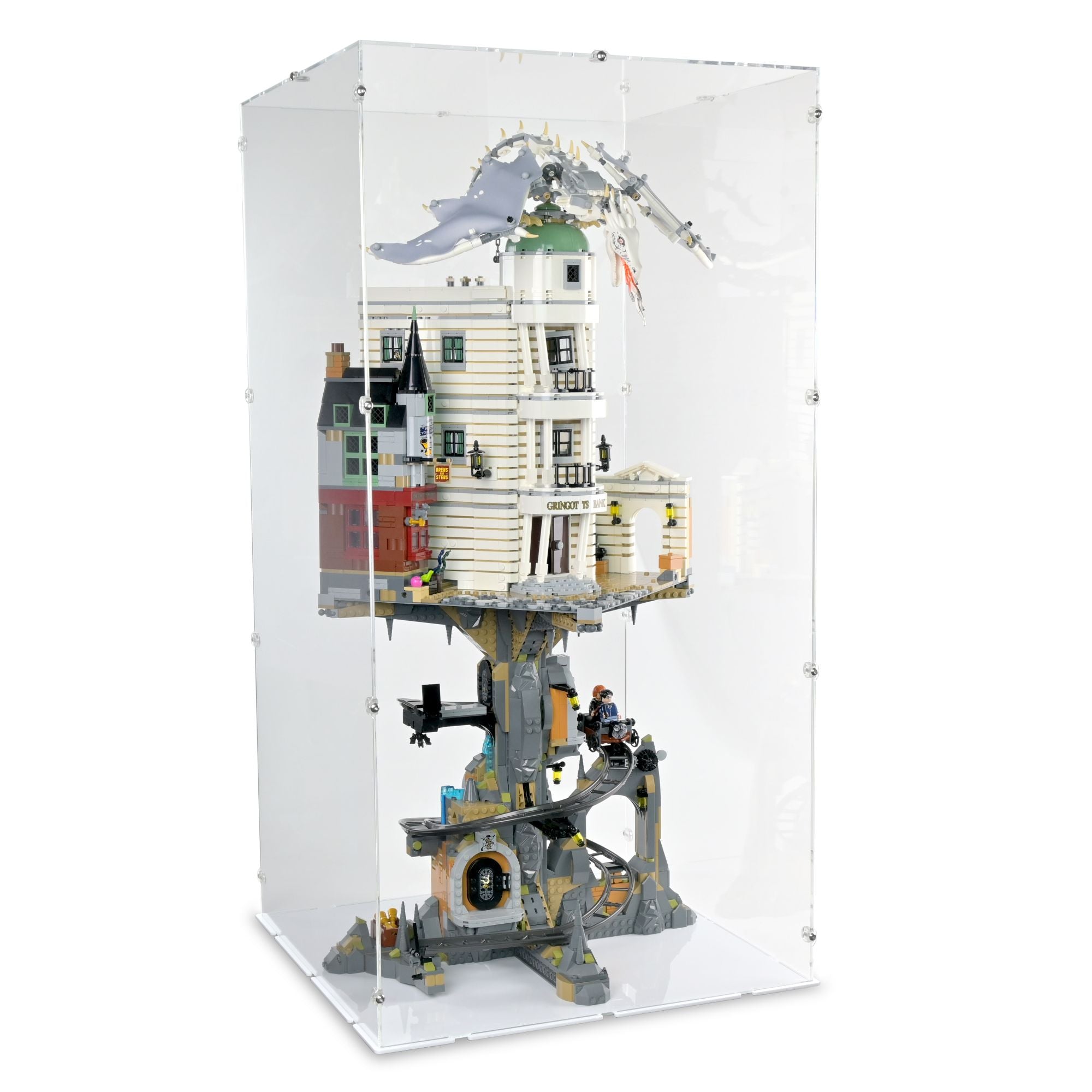 Gringotts Wizarding Bank Collectors' Edition Display Case for LEGO 76417