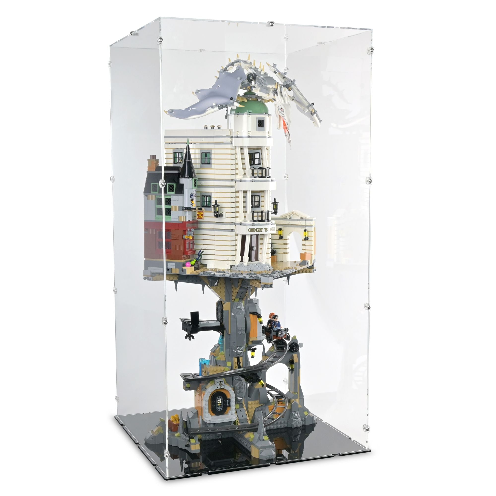 Gringotts Wizarding Bank Collectors' Edition Display Case for LEGO 76417