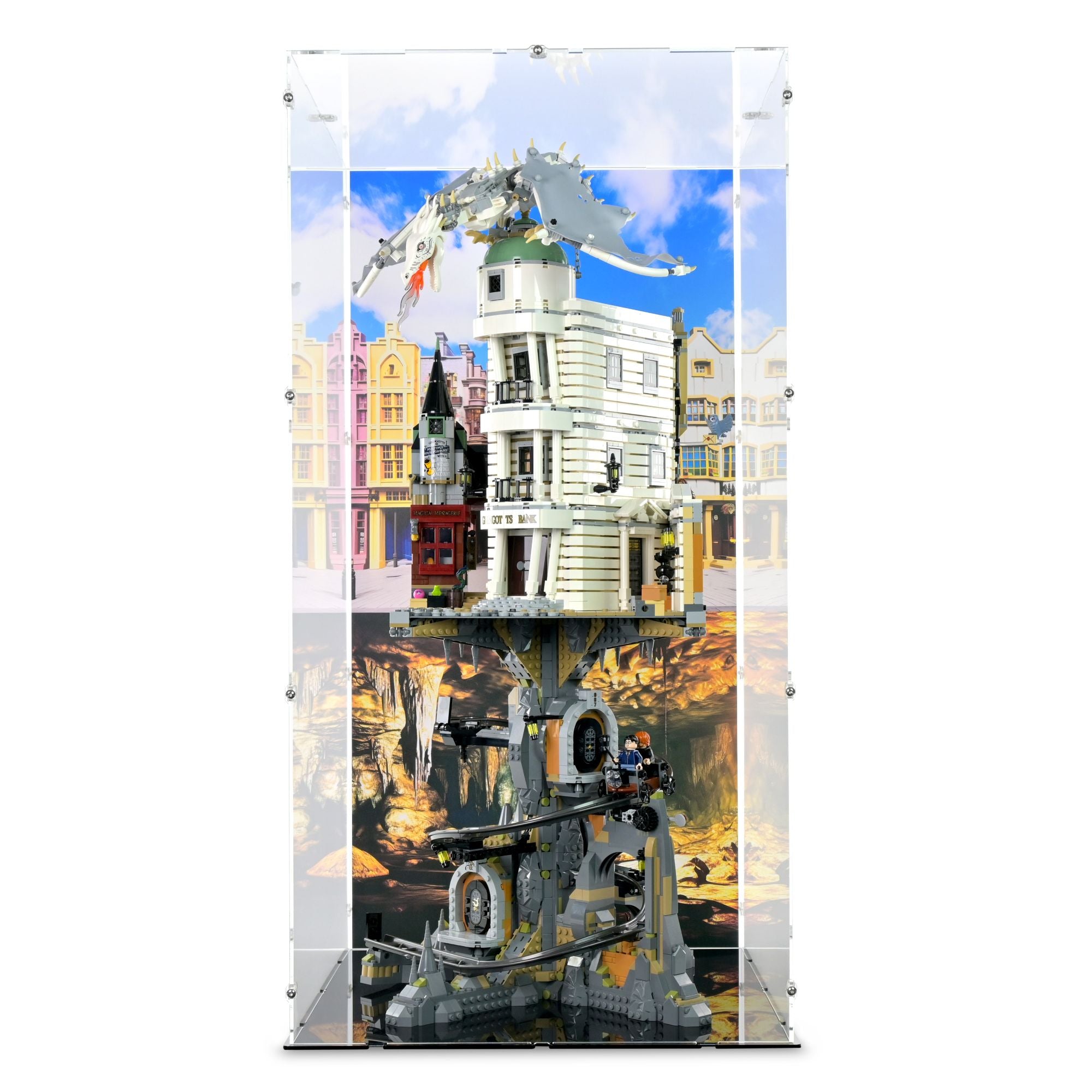 Gringotts Wizarding Bank Collectors' Edition Display Case for LEGO 76417